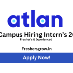 Atlan hiring intern 2025