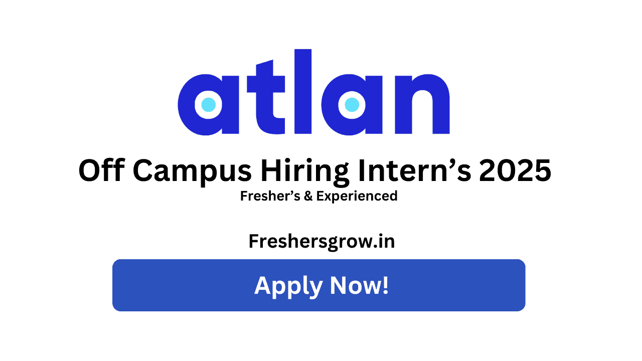 Atlan hiring intern 2025