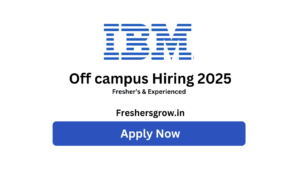 IBM Off campus hiring freshers