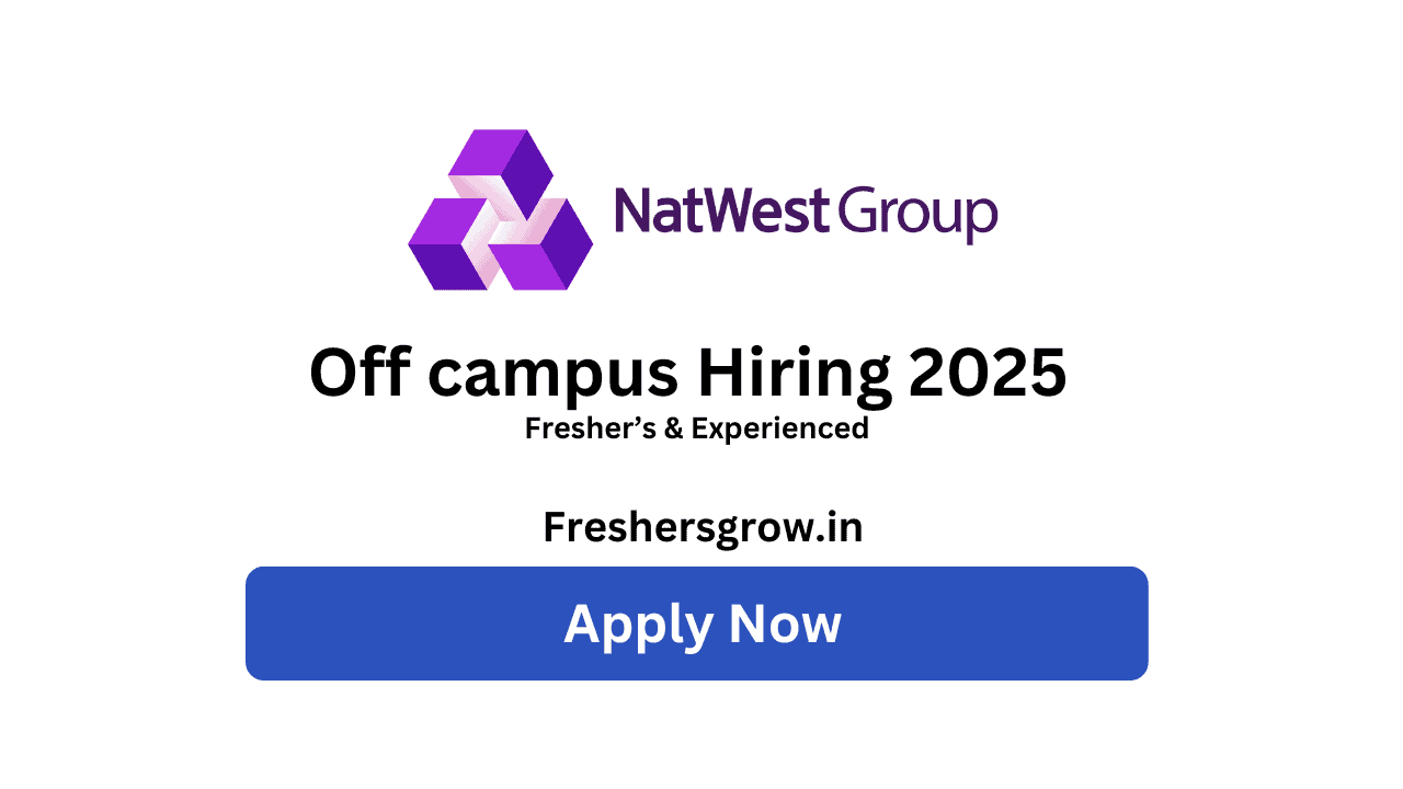 NatWest Off Campus Hiring – Quality Analyst