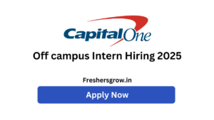 capital one off campus hiring intern 2025