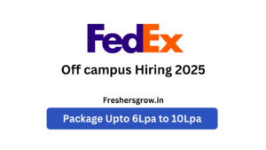 fedex off campus hiring 2025