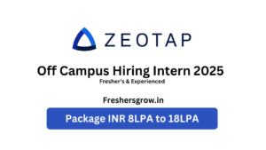 zeotap hiring software engineer intern 2025