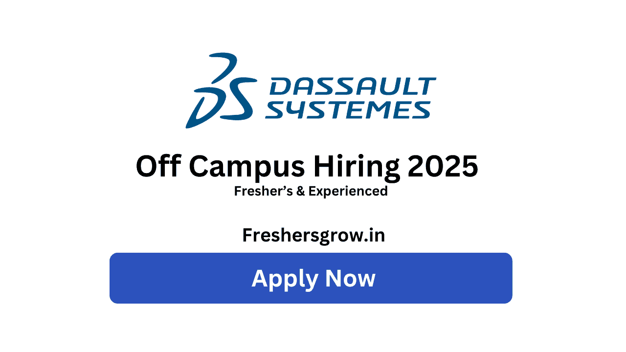 Dassault Systems Off campus hiring 2025