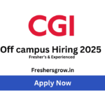 cgi hiring interns 2025