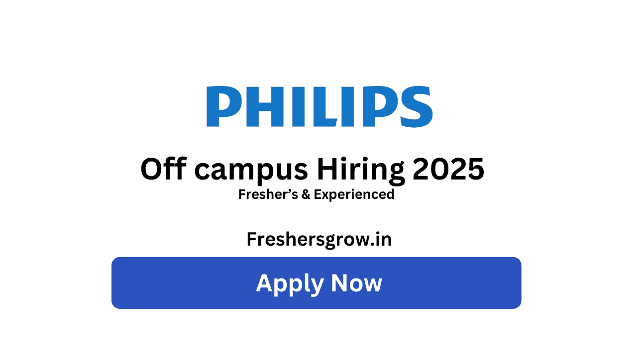 philips hiring freshers