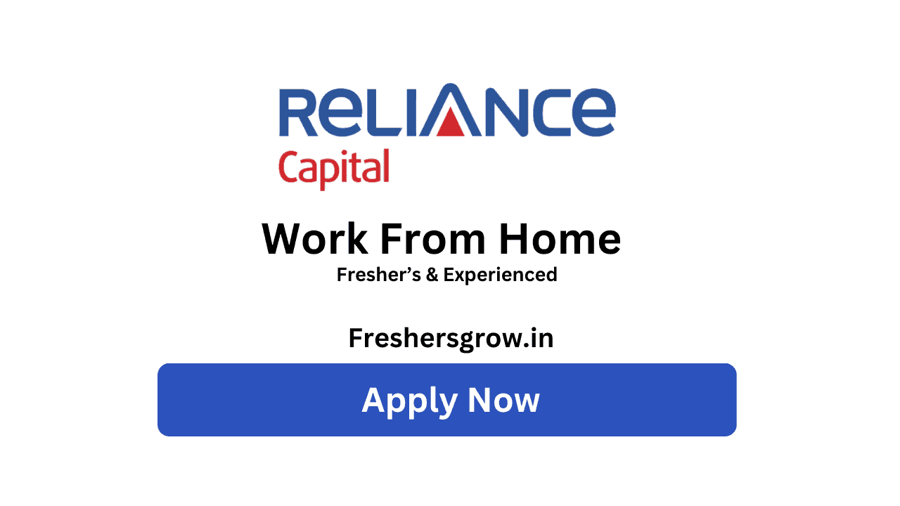 reliance capital work from home internship